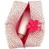 Aucuu Borsa da Toilette da Viaggio, Borsa Cosmetica Trapuntata, Beauty Case da Viaggio, Borsa Cosmetica con Motivo Floreale, Make Up Bag, Trousse Trucchi Organizer per Cosmetici, per Donne Ragazze