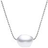 Secret & You Collana da donna con perle coltivate barocche d'acqua dolce - Catena e pendente disponibili in acciaio inossidabile e argento sterling 925 placcato in oro 18k Secret & You - Lunghezza da 38 a 45 cm