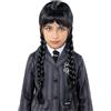 Funidelia | Costume da Mercoledì Addams - Mercoledì per bambina Famiglia Addams & Halloween - Costume per bambini e divertenti accessori per Feste, Carnevale e Halloween