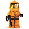 LEGO Omini Da Collezione: Hazmat Ragazzo Minifigura (Serie 4)