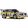 Burago Bburago Scala 1:43 Audi Sport Quattro S1 E2 Gruppo B Rally 1985 - HB #2 | Modello ufficiale Audi Die-Cast | Leggendaria miniatura di auto da rally WRC | Modello da collezione