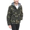Levi's Washed Cotton Hooded Military Jacket Giacca Militare in Cotone Uomo