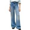 Tommy Hilfiger Donna Jeans Lana Wide Leg Vita Alta