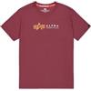 ALPHA INDUSTRIES Alpha Label T-Shirt da Uomo