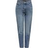 Only - Onlemily HW Long Straight Pant Pnt Ptt, Pantaloni Donna