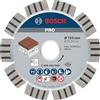Bosch Accessories Bosch 1x Disco diamantato PRO Abrasive | per Mattoni in pietra calcarea e arenaria, Mattone, Ø 125 mm, Professional Accessorio Smerigliatrice angolare piccola