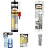 Pattex AC 405 Acril Muro Silicone bianco per applicazioni su muri, Adesivo muro elastico e verniciabile, Funziona come uno stucco per muro per il risanamento di crepe e fessure, 1 x 300 ml