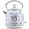 VQ Laura Ashley China Rose Bollitore Elettrico Vintage Senza Fili 1.7L | Bollitore con Bollitura Rapida 2.2 kW, Protezione Contro il Surriscaldamento e Indicatore di Temperatura
