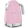 SMEG Bollitore Elettrico KLF04PKEU, 7 Cups, Rosa Pastello