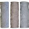 kivrimlarv Rullo per texture in argilla, strumento per motivi di ceramica, timbri in ceramica, design con, manico in legno inciso con precisione, ideale per artigianato fatto a mano, 10 x 3 x 3 cm