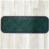 Casa Service ASSORBIPASSO Zerbino Rettangolare 40x60 cm e Mezzaluna e Gradino 25x70 cm Resistente Asciuga e Decora Fondo in Gomma Antiscivolo per Ingresso Green