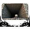 Generico Tappeto con Illusione di Buco Passatoia Rettangolare con Effetto Visivo | Tappetino Antiscivolo Halloween per Pavimento per Casa, Soggiorno, Vacanze, Bagno, Vasca da Bagno e Ingresso