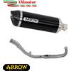 Arrow Scarico Completo Yamaha TMax 560 20 Arrow Moto Terminale RaceTech Nero Omologato