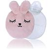 Zempertoopa Borsa Acqua Calda,400ml mini termica Calda, con Copertura Peluche,Borsa Acqua Calda Peluche,Borse di acqua calda per adulti e bambini