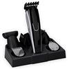 vidaXL Dunlop Rasoio Taglia Capelli Trimmer Elettrico Regola Barba 5 in 1 Ricarica USB 4 pettini, Nero
