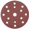 Högert Technik Heller HT8D132 - Disco abrasivo forato, per metallo, ø150 mm, #80, 5 pezzi