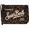Saint Barth MC2 POCHETTE ALINE W-DARK LEOPARD MARRONE | dark leopard