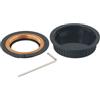 Linhexis Metallo EF-EOS M Mount Adapter Infinity Focus | Ampia compatibilità: progettato per Canon per EOS per fotocamere serie M, tra cui M, M2, per m3, M5, per m6, per m10, per m50