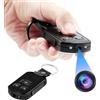 TANGMI Telecamera Spia 1080P Full HD, Microcamera Compatta con Visione Notturna | Rilevamento Movimento, Registrazione Loop, 2h Batteria Ricaricabile, Senza WiFi, Portatile Casa Outdoor Sport