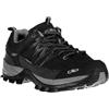 CMP Rigel Low Wp, Scarpe da Trekking Alta Unisex-Adulto | Protezione dell'umidità, suola FullOn Grip, impugnatura antiscivolo, materiale traspirante
