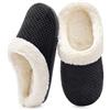 ULTRAIDEAS Lamb-hug - Pantofole da donna, comode, in pile memory foam, senza lacci, per interni ed esterni