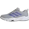 adidas Uomo Rapidmove Go Training Shoes, Grey Two/Solar Purple/Grey Five, 44 EU
