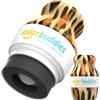 Solar Buddies Applicatore di Crema Solare Solar Buddies - Leopardo - Ricaricabile a Sfera con Spugna per Creme Solari e Lozioni - Per Bambini, Adulti e Famiglie - Capacità 100 ml - Perfetto per Viaggi