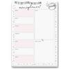 #detailverliebt younikat Blocco planner menu tedesco DIN A4 50 fogli coriandoli - dv888 | Organizzatore pasti settimanale strappabile per tutta la famiglia