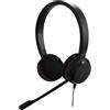Jabra YOU'RE ON Jabra Evolve 20 Auricolare Cablato A Padiglione Ufficio USB tipo A Bluetooth Nero
