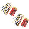 Jopto 2Pc Scheda Amplificatore di Potenza Bluetooth CT14 Micro 4.2 Modulo Scheda Ricevitore Bluetooth Stereo 5VF 5W + 5W con Porta di Ricarica per Refitting Altoparlanti Scatola Audio fai da te