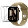 Renwox 5pcs pellicola idrogel per Apple Watch Ultra 4, (49mm) 2026 | Orologio intelligente Flessibile HD Clear Pellicola Protettiva Schermo TPU Ultra Sottile, Touch Sensibile, Senza bolle