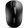 Rapoo M10 Plus, Mouse Ottico Wireless 2.4 GHz, ambidestro, 2D, 1000 dpi,ricevitore Nano USBcompatibile con Windows e Mac OS - batteria 12 mesi. 17298 - nero