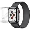 Renwox 5pcs pellicola idrogel per Apple Watch Series 4/5/6/ SE (44mm) | Orologio intelligente Flessibile HD Clear Pellicola Protettiva Schermo TPU Ultra Sottile, Touch Sensibile, Senza bolle
