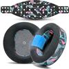 WC Mod Kit V2 Maxwell 1 - Cuscinetti in gel e fascia larga | Da Wicked Cushions | Per Audeze Maxwell Xbox e PS5 Gen 1, comfort e raffreddamento migliorati | 90's Black