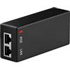 Leikurvo Iniettore Gigabit PoE 48 V 60 W, adattatore Ethernet con 2 porte RJ-45, conforme IEEE 802.3af/at/bt per eero PoE 6, UniFi U6 Pro, U6 Mash Pro, G5 Bullet, Reolink RLC-810A/820A IP Camera, Wireless APS
