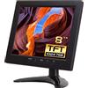 WHOLEV - Monitor CCTV HDMI TFT LCD con AV/VGA/HDMI/BNC Earphone Altoparlante Integrato per Raspberry Pi, Sicurezza Domestica, Telecamera CCTV IP, Schermo del PC