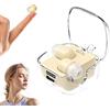 Hojalis Auricolari Invisibili per Dormire, Auricolari Invisibili Bluetooth Color Pelle, Cuffie Sleep Earbuds Headphones, Mini Micro AuricolariBluetooth, AuricolariBluetooth per Piccole Orecchie