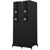 Wharfedale Diamond 12.3i - Coppia di altoparlanti da pavimento, colore: Nero