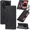 Jasonyu Cover per Vivo X300 Ultra, Portafoglio PU Pelle Custodia, Nero | Flip Libro, Slot Porta Carte, Magnetica, Funzione Supporto, TPU Antiurto