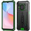 Blackview Rugged Smartphone BV6200 PRO, Batteria 13000mAh, 6.56'' HD+, 8GB+128GB (Estensione 1TB), ArcSoft® 13MP+8MP, IP68 MIL-STD-810H Cellulare Impermeabile Antiurto Android 13 DUAL SIM, Verde