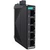 Moxa EDS-G2005-EL, Switch non gestito entry-level full Gigabit a 5 porte 10/100/1000 BaseT(X), ingresso alimentazione 12/24/48, alloggiamento in metallo, temperatura di funzionamento da -10 a 60°C