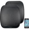 auvisio Bluetooth: 2 pezzi Altoparlante da parete, MSX-160, 1.200 mAh, Bluetooth (mini altoparlante, attivo, attivo)