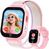CATGIFF Orologio Smart 4G per Bambini con GPS Tracker per Maschi e Femmine | 4G, Tracker GPS, Chiamate telefoniche, SOS, Impermeabile IP68, Modalità classe, Contapassi