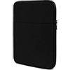 moex Custodia per tablet Lenovo Yoga Tab (11.1, 2025) Borsa con cerniera e scomparto per accessori, in nylon tessuto morbido imbottito, custodia protettiva minimalista Dash Case, nero