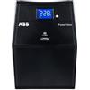 ABB PowerValue 11LI Up gruppo di continuità (UPS/SAI) A linea interattiva PowerValue 800 VA (4NWP100171R0001), 1.5 Minuti, Nero