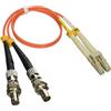 Ultra Spec Cables Cavo adattatore in fibra ottica da LC (maschio) a ST (femmina) multimodale 62,5/125 duplex, 3 m