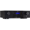 Auna CD-1000 DG - Lettore CD hifi, USB, MP3, telecomando, lettore CD con display LED, ricevitore CD in alluminio, nero