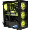Tiburcc Computer Gaming PC AMD Ryzen 5 7500F - RTX 5060Ti 16GB - M.2 1TB NVMe - Ram 32GB DDR5 - WiFI - Bluetooth - Windows11