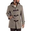 Giosal Cappotto Uomo Lana Montgomery Con Alamari E Cappuccio Giacca Calda Giubbotto Casual Giaccone Sartoriale Vari Colori