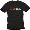 MAKAYA Maglietta Gamer Uomo con Motivo Gaming Nerd Idee Regalo per Giocatori di Computer Uomini T-Shirt